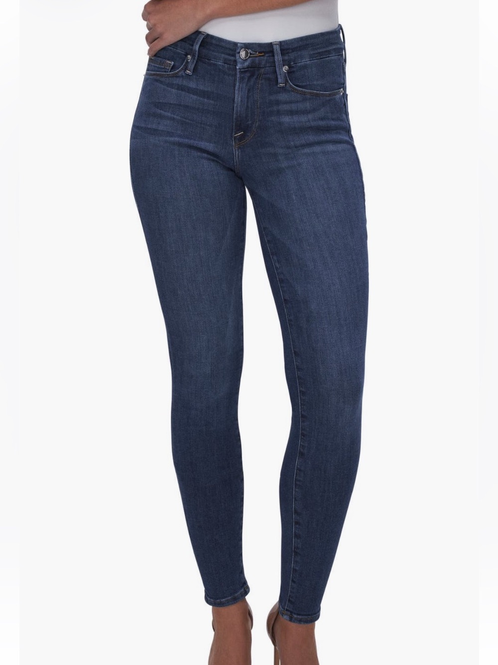Good American Mid-Rise Skinny Fit Jeans [Never Worn - NWT]